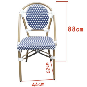 Chaise bistró de ratán Colección Montparnasse modelo 16