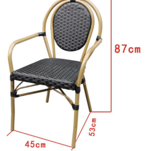 Chaise bistrot rotin Collection Montparnasse modèle 18