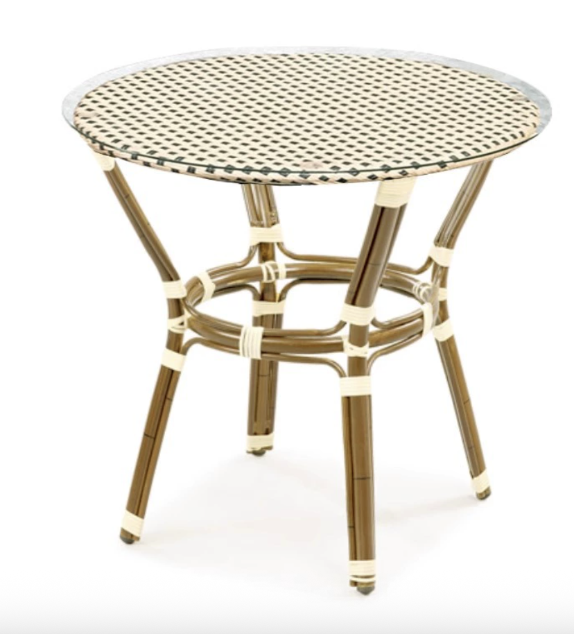 Coffee table bistro rattan Collection Montparnasse