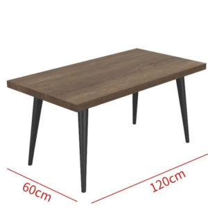 Complete Western Style Table 120 x 60 cm