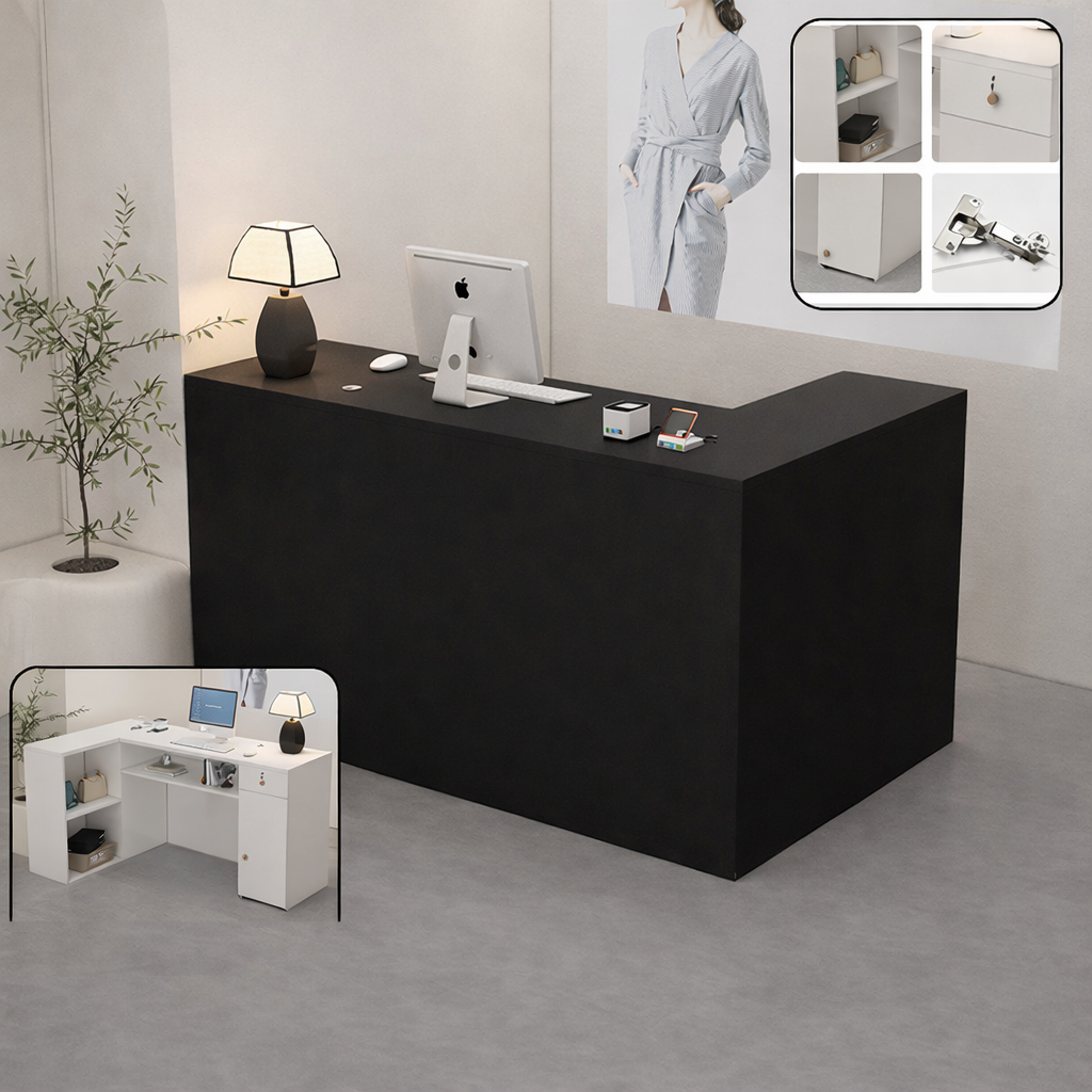 Comptoir d’accueil Shop77 (Taille sur mesure) – Image 2