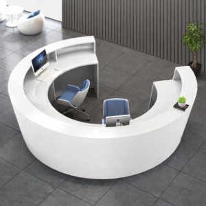 Circular reception counter (Custom size)