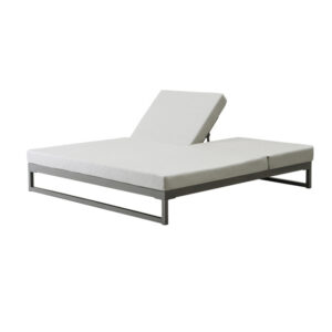 Cama doble exterior Benidorm reclinable 170 x 190 cm