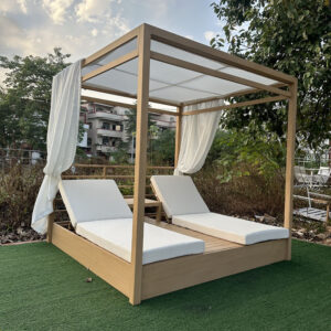 Balinese Canopy Bed Corfu Aluminum