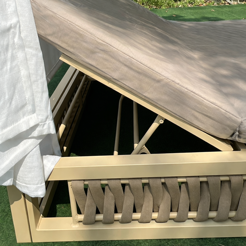 Balinese Canopy Bed Santorini - Image 2