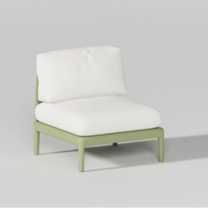Outdoor armless chair Giardino