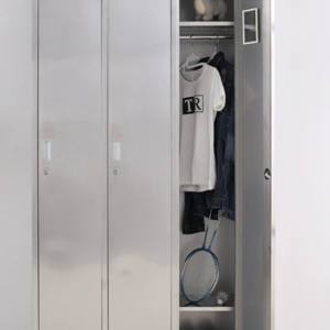 Vestiaire Stainless 3 portes