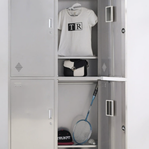 Vestiaire Stainless 4 portes
