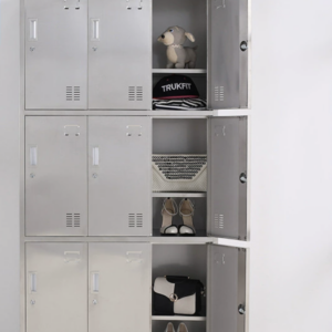 Vestiaire Stainless 9 portes