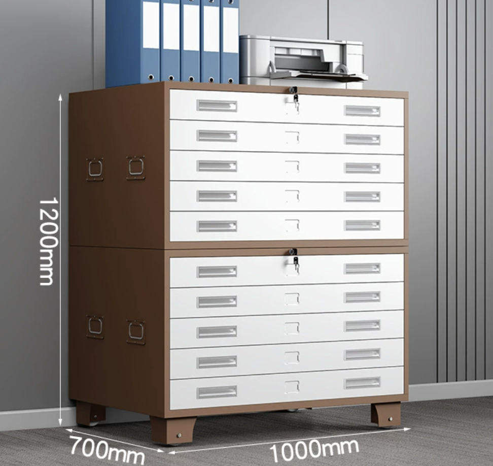 Meuble pour plans A1 – 10 tiroirs – Image 2