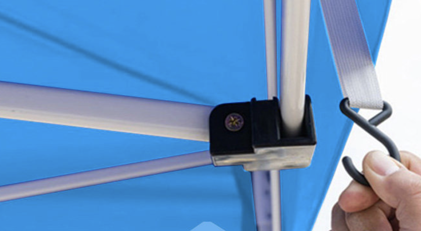 Barnum automatic 2 x 2 m white - Aluminum structure 45 cm Pro - Image 5