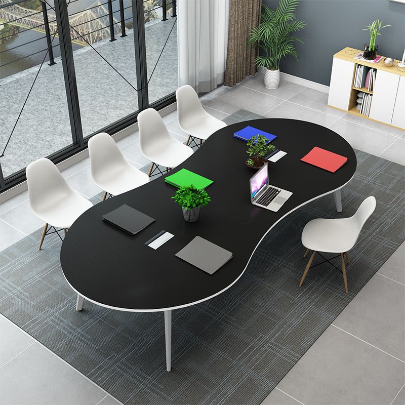 Table de réunion ovale Bruno (sur mesure) – Image 3